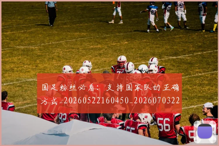 国足粉丝必看：支持国家队的正确方式_20260522160450_20260703224341